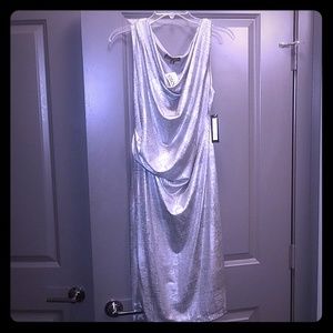 Silver Ladies Night Dress